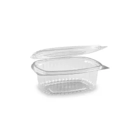 HoReCa egybefedeles ovális PET doboz (375 ml)
