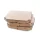 HoReCa Pizzadoboz barna hatszögletű (22 cm)