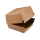 HoReCa papír hamburgeres doboz extra nagy, hajtogatós (13x13x11 cm)