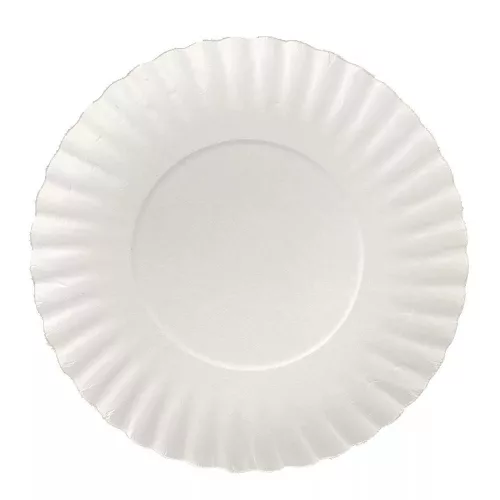 HoReCa Papírtányér kerek fehér (15 cm)