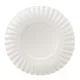HoReCa Papírtányér kerek fehér (15 cm)