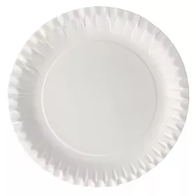 HoReCa kerek papírtányér fehér (23 cm)