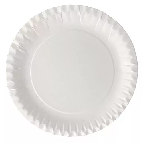 HoReCa kerek papírtányér fehér (23 cm)