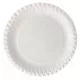 HoReCa kerek papírtányér fehér (23 cm)