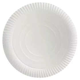 HoReCa kerek papírtányér fehér 33 cm (100 db)