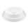 Papírpohár tető fehér - PP 80mm