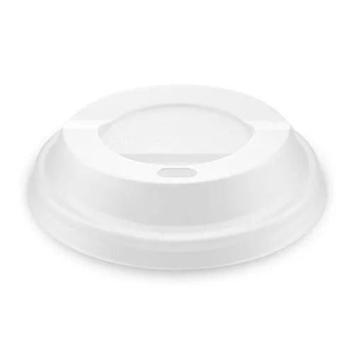 HoReCa Papírpohár tető fehér PP (80 mm)