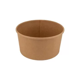 HoReCa Kraft papír salátás tál natúr (1000 ml)