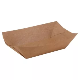 HoReCa StreetFood papír csónak Kraft (1200 ml)