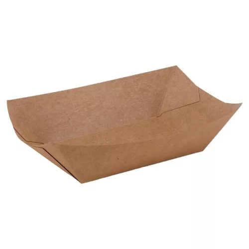 HoReCa StreetFood papír csónak Kraft (1200 ml)