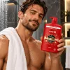 Old Spice Epic Legend férfi 3 az 1-ben tusfürdő, sampon és arclemosó - bourbon vaníliás, dohányos és fás illat - 1000 ml
