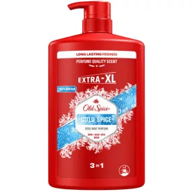   Old Spice Cold Spice férfi 3 az 1-ben tusfürdő, sampon és arclemosó - hűsítő, friss illat - 1000 ml