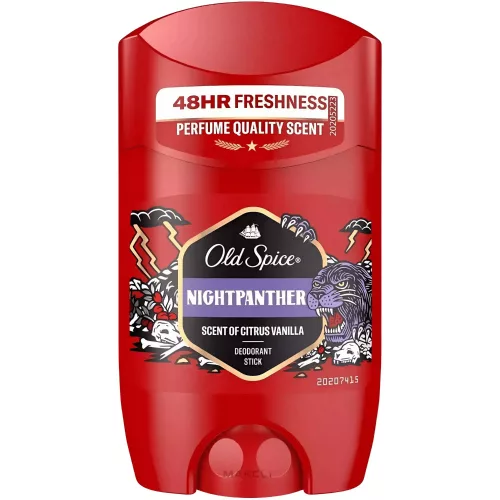 Old Spice Nightpanther férfi dezodor stift - étcsokoládés és vaníliás illat - 50 ml