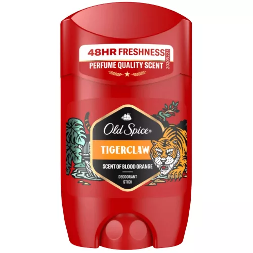 Old Spice Tigerclaw férfi dezodor stift - gyümölcsös, friss illat - 50 ml