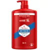 Old Spice Whitewater férfi 3 az 1-ben tusfürdő, sampon és arclemosó - friss, vizes és aromás illat - 1000 ml