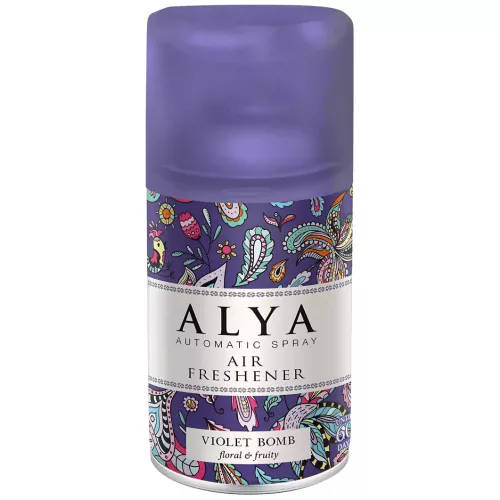 Alya automata légfrissítő utántöltő Violet Bomb - Ibolya illat 250 ml - Freshmatic kompatibilis
