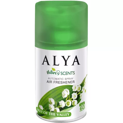 Alya automata légfrissítő utántöltő Lily of the Valley - Gyöngyvirág illat 250 ml - Freshmatic kompatibilis