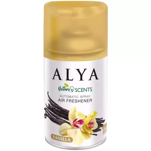 Alya automata légfrissítő utántöltő Vanilla - Vanília illat 250 ml - Freshmatic kompatibilis