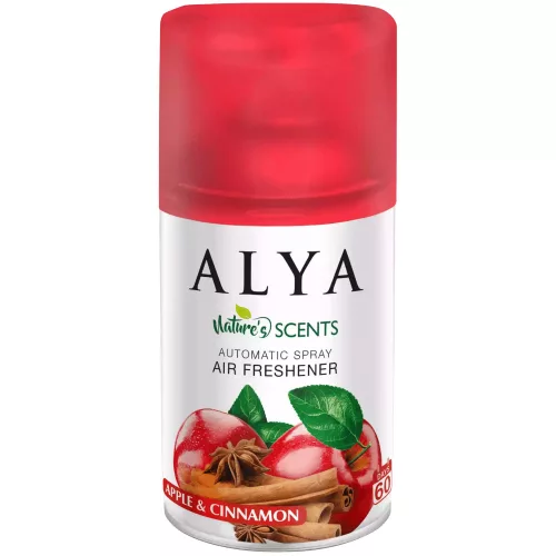 Alya automata légfrissítő utántöltő Apple & Cinnamon - Alma-fahéj illat 250 ml - Freshmatic kompatibilis