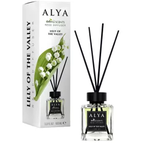   Alya Nature's Scent Reed diffuser pálcikás illatosító Lilly of the valley illat 100 ml