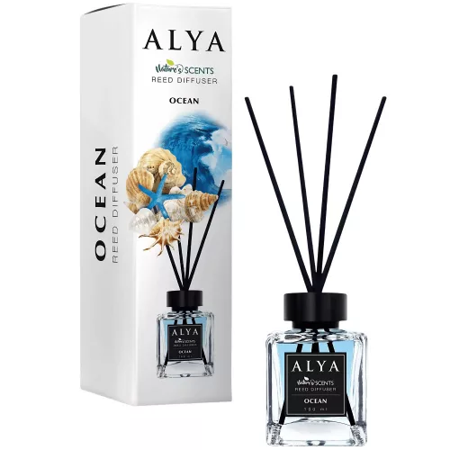 Alya Nature's Scent Reed diffuser pálcikás illatosító 100 ml Ocean