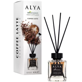  Alya Nature's Scent Reed diffuser pálcikás illatosító 100 ml Coffee Latte