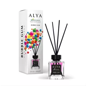   Alya Nature's Scent Reed diffuser pálcikás illatosító Bubble Gum illat 100 ml