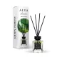 Alya Nature's Scent Reed diffuser pálcikás illatosító Green Forest illat 100 ml