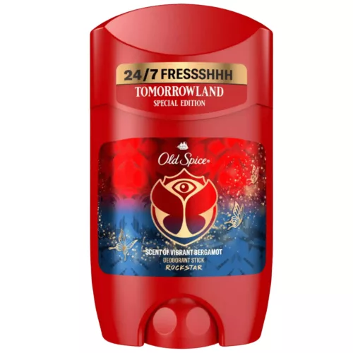 Old Spice Rockstar férfi dezodor stift - bergamottos, almás és fás illat - 50 ml