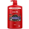 Old Spice Nightpanther férfi 3 az 1-ben tusfürdő, sampon és arclemosó - étcsokoládés és vaníliás illat - 1000 ml