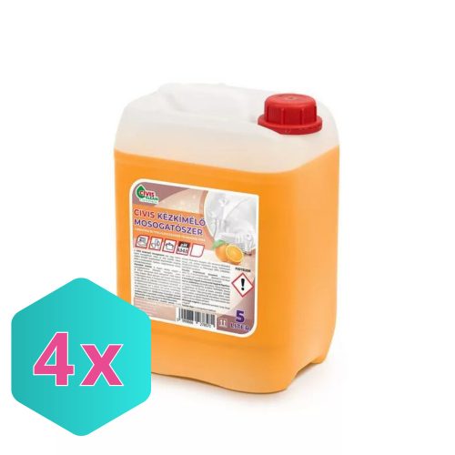 Civis Kézkímélő mosogató 5literes kannában KARTON - 4 db