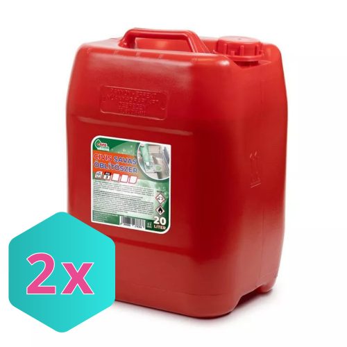 Civis Savas öblítőszer 20 literes kannában KARTON - 2 db