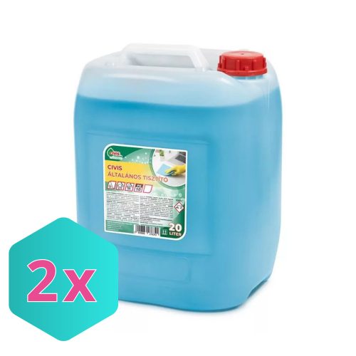 Civis Általános tisztítószer 20 literes kannában KARTON - 2 db
