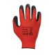 Mercator tech red+black latex mártott kesztyű L (1 pár)