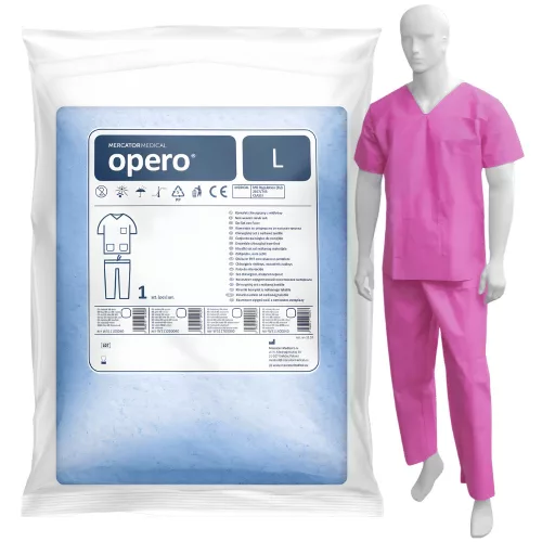 MERCATOR Zsilipruha - rózsaszín L (50 db/karton)