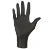 Mercator Nitrylex black nitril vizsgálósztyű púdermentes, fekete, XS (100 db)
