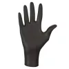 Mercator nitrylex® black nitril vizsgálókesztyű púdermentes fekete S (100 db)
