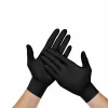 Mercator Nitrylex black nitril vizsgálósztyű púdermentes fekete XL (100 db)