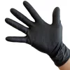 Mercator gogrip black nitril védőkesztyű gyémánt textúrált, púdermentes, S méret (50 db)