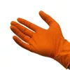 Mercator gogrip orange nitril védőkesztyű, púdermentes, gyémánt textúrált, S (50 db)
