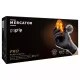 Mercator gogrip black nitril védőkesztyű púdermentes, gyémánt textúrált L (50 db)