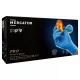Mercator gogrip nitril védőkesztyű kék, púdermentes, gyémánt textúrált, M (50 db)