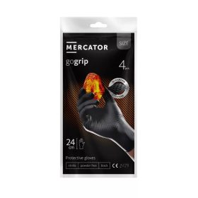 Mercator gogrip black nitril védőkesztyű, XL (4 db)