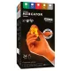 Mercator gogrip orange púdermentes nitril kesztyű M méret (100 db)