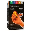 Mercator gogrip orange púdermentes nitril kesztyű, L méret (100 db)