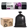 MERCATOR G-B-clean szemeteszsák big  120l fekete 69x102cm (22 micronos) 25db/tekercs