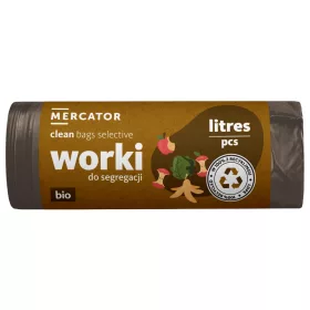   MERCATOR G-B-clean szemeteszsák selective bio-organic 120l barna 10db/tekercs