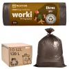 MERCATOR G-B-clean szemeteszsák selective bio-organic 120l barna 10db/tekercs