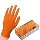 SETINO Nitril gumikesztyű - 8.5g L 50pcs Narancssárga, ERŐSÍTETT