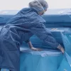 MERCATOR Opero steril kendő, műtéti lepedő - 80x120 cm (100 db/karton)